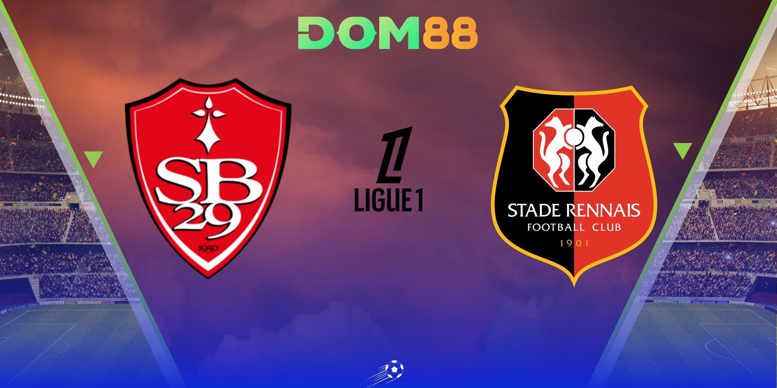 Brest vs Rennes là cặp đấu khó lường tại vòng 28 Ligue 1