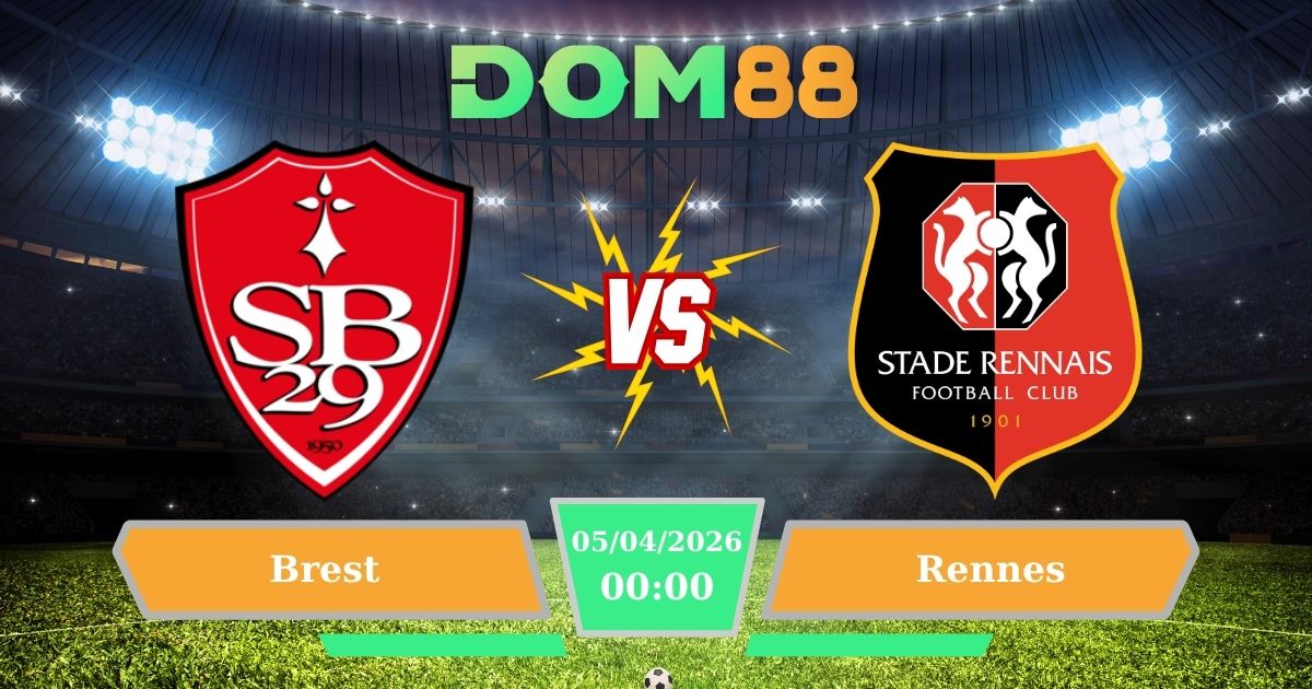 Soi Kèo Brest Vs Rennes Ngày 05/04/2026