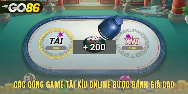 GO86 nền tảng chơi tài xỉu online uy tín