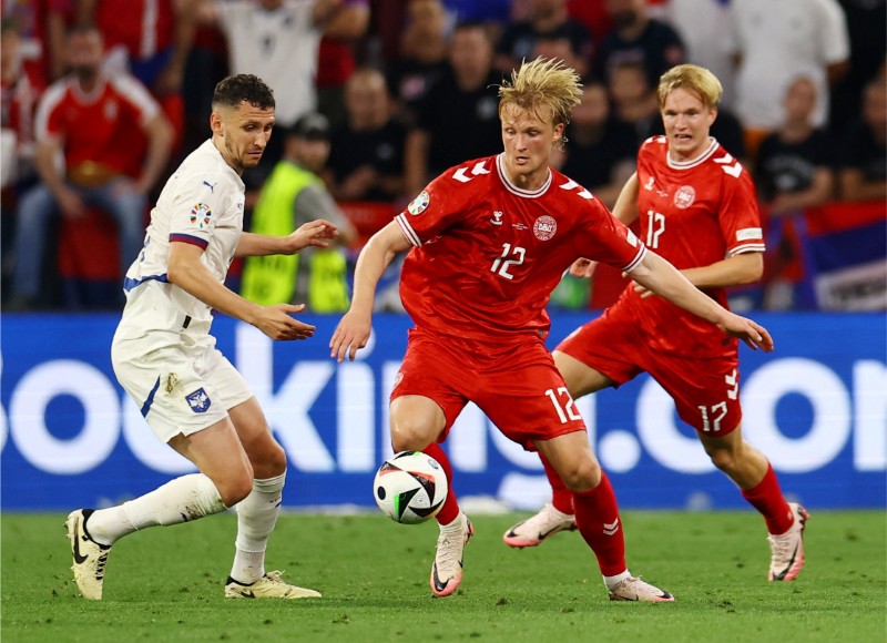 Trước trận đấu CH Séc vs Đan Mạch