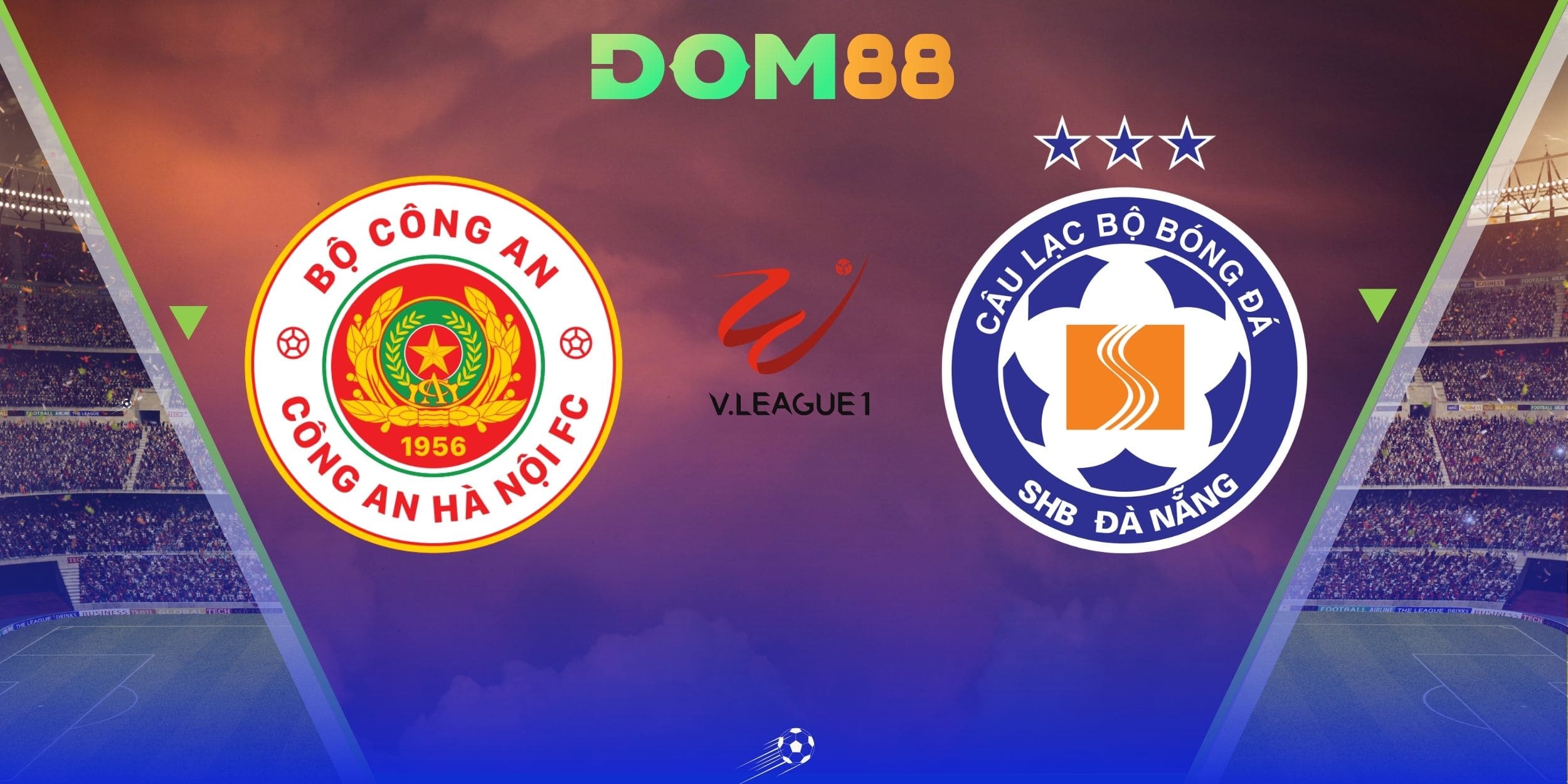 Công An Hà Nội vs SHB Đà Nẵng thu hút chú ý tại V-League 1