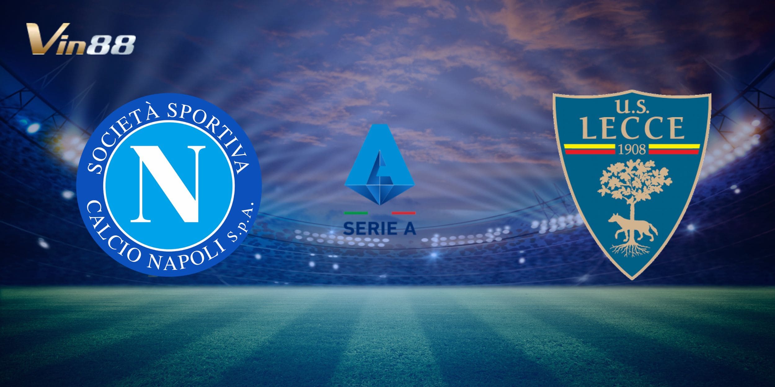 Cuộc đối đầu Napoli vs Lecce tại sân vận động Diego Armando Maradona