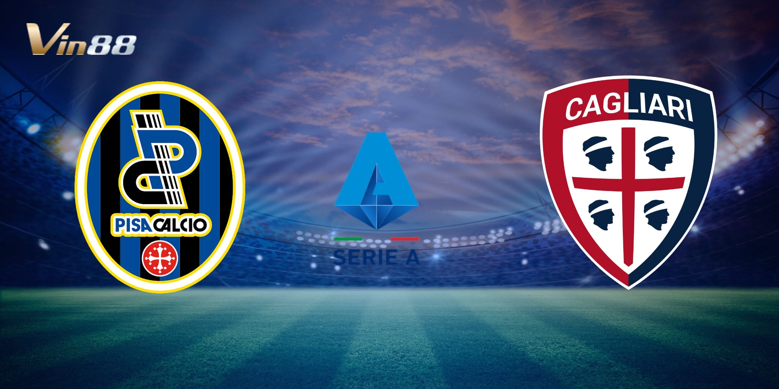 Cuộc đối đầu Pisa vs Cagliari thu hút sự chú ý lớn từ người hâm mộ