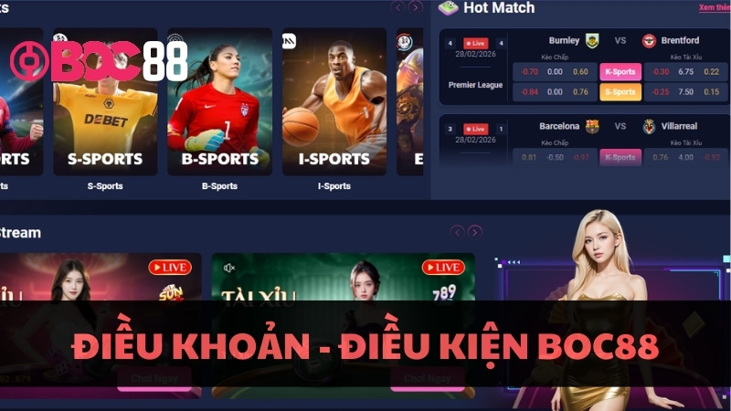Điều Khoản Điều Kiện BOC88