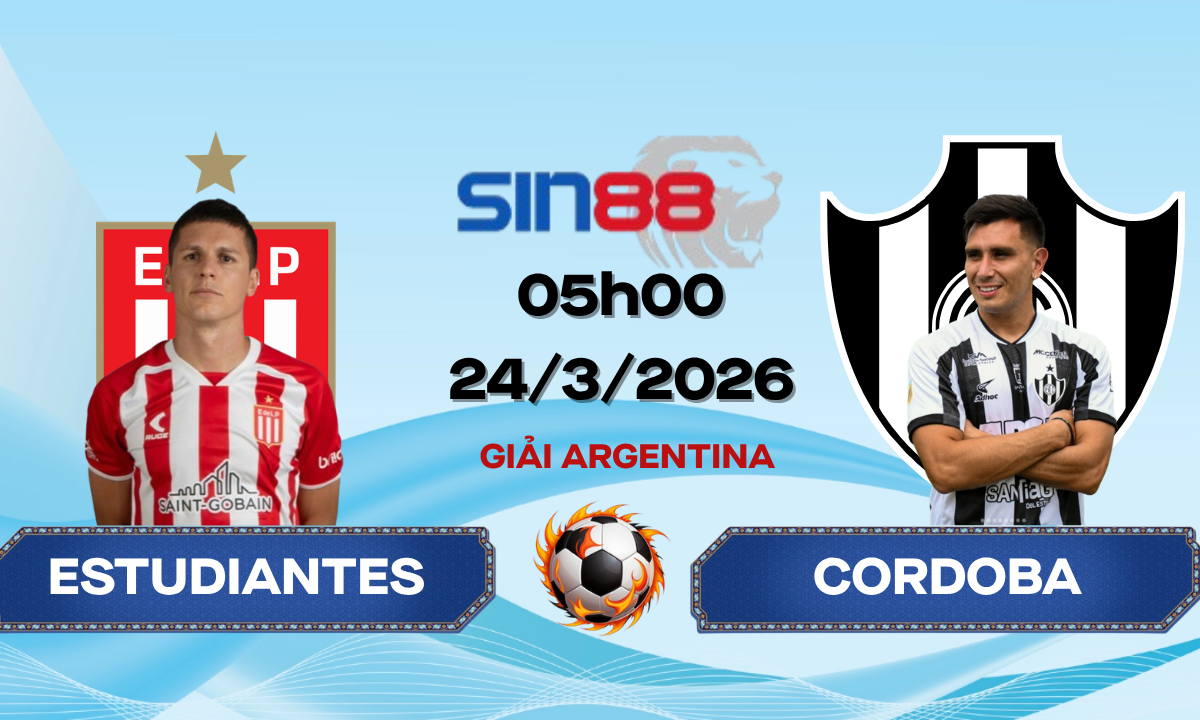 Soi kèo bóng đá Estudiantes L.P - Central Cordoba 05h00 ngày 24/03/2026 - VĐQG Argentina