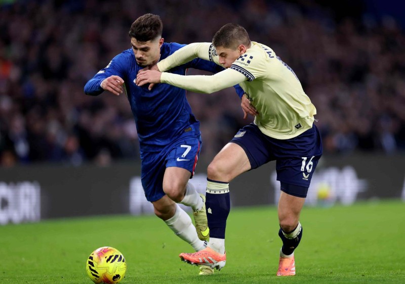 Trước trận đấu Everton vs Chelsea