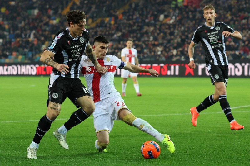 Trước trận đấu Genoa vs Udinese