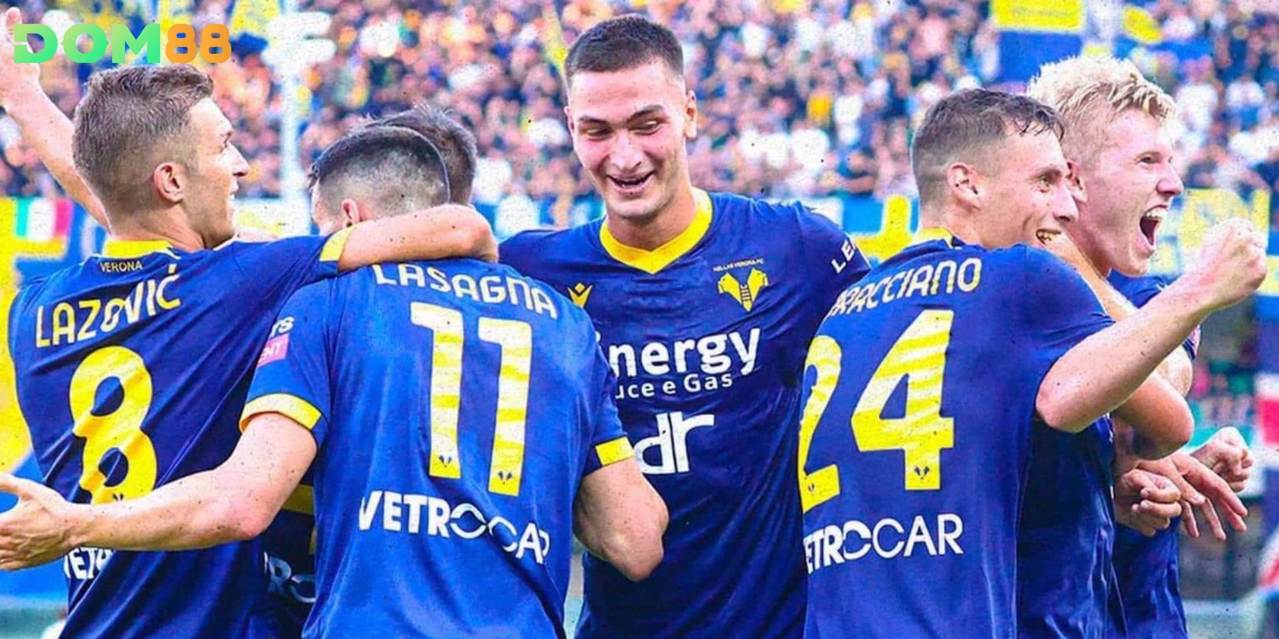 Hellas Verona đang gặp nhiều khó khăn khi chìm sâu dưới đáy bảng