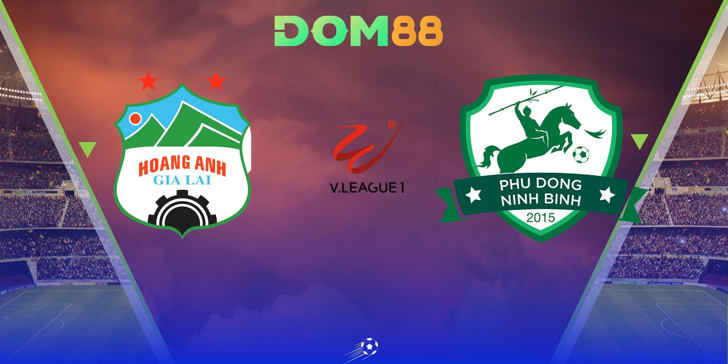 Hoàng Anh Gia Lai vs Ninh Bình với thế trận không dễ phân định