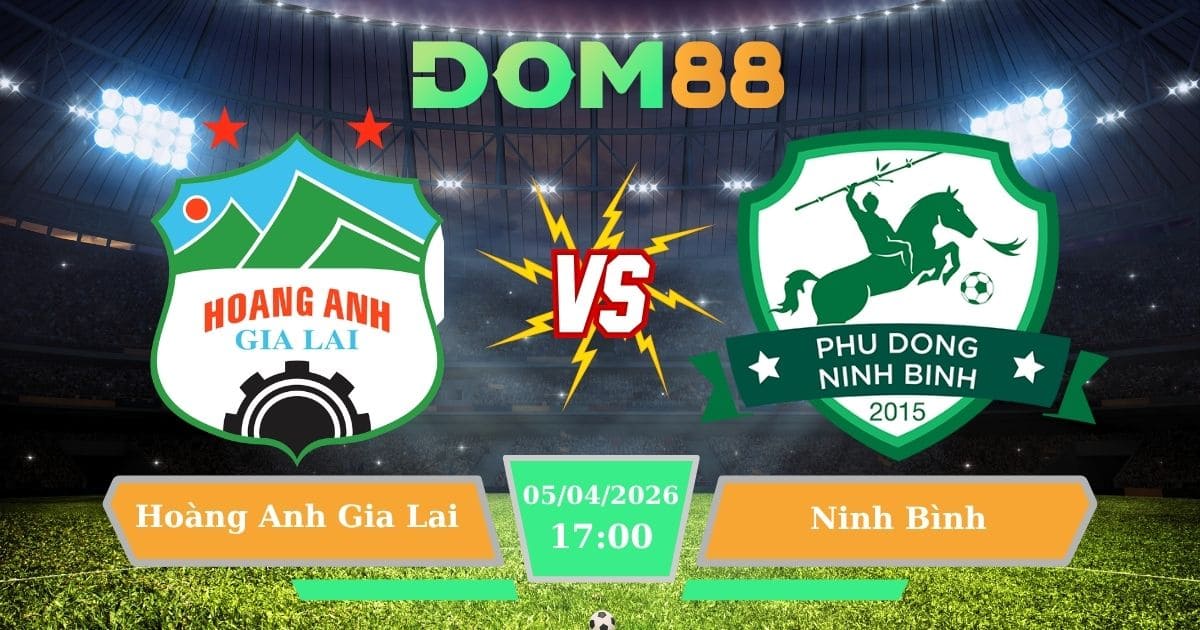 Soi Kèo Hoàng Anh Gia Lai Vs Ninh Bình Ngày 05/04/2026 – Lợi Thế Pleiku Tại V-League 1