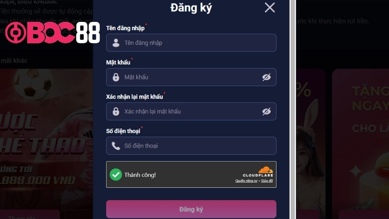 5 bước đăng ký siêu tốc và đơn giản