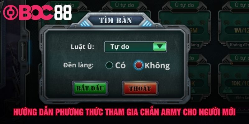 Các quy tắc nền tảng để bắt đầu ván đấu đầu tiên