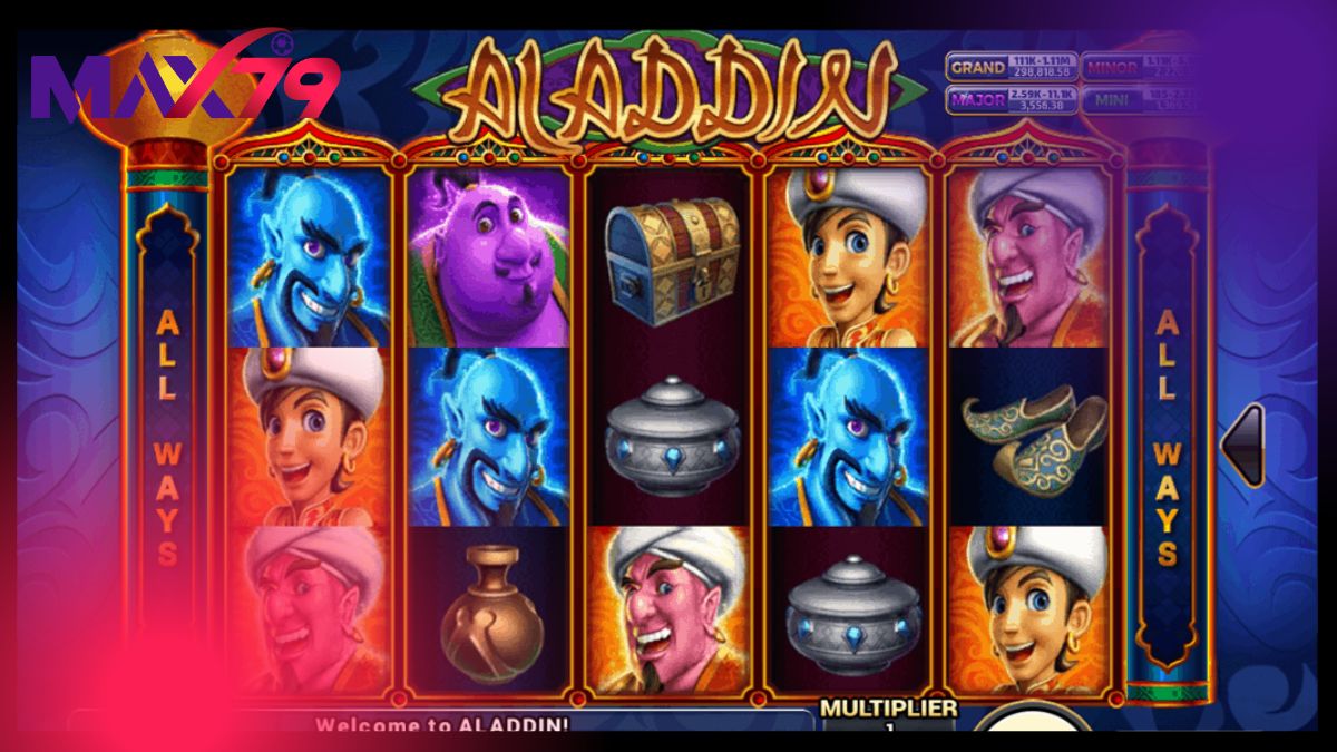 Quy tắc quay slot aladin để nhận vật phẩm hữu ích