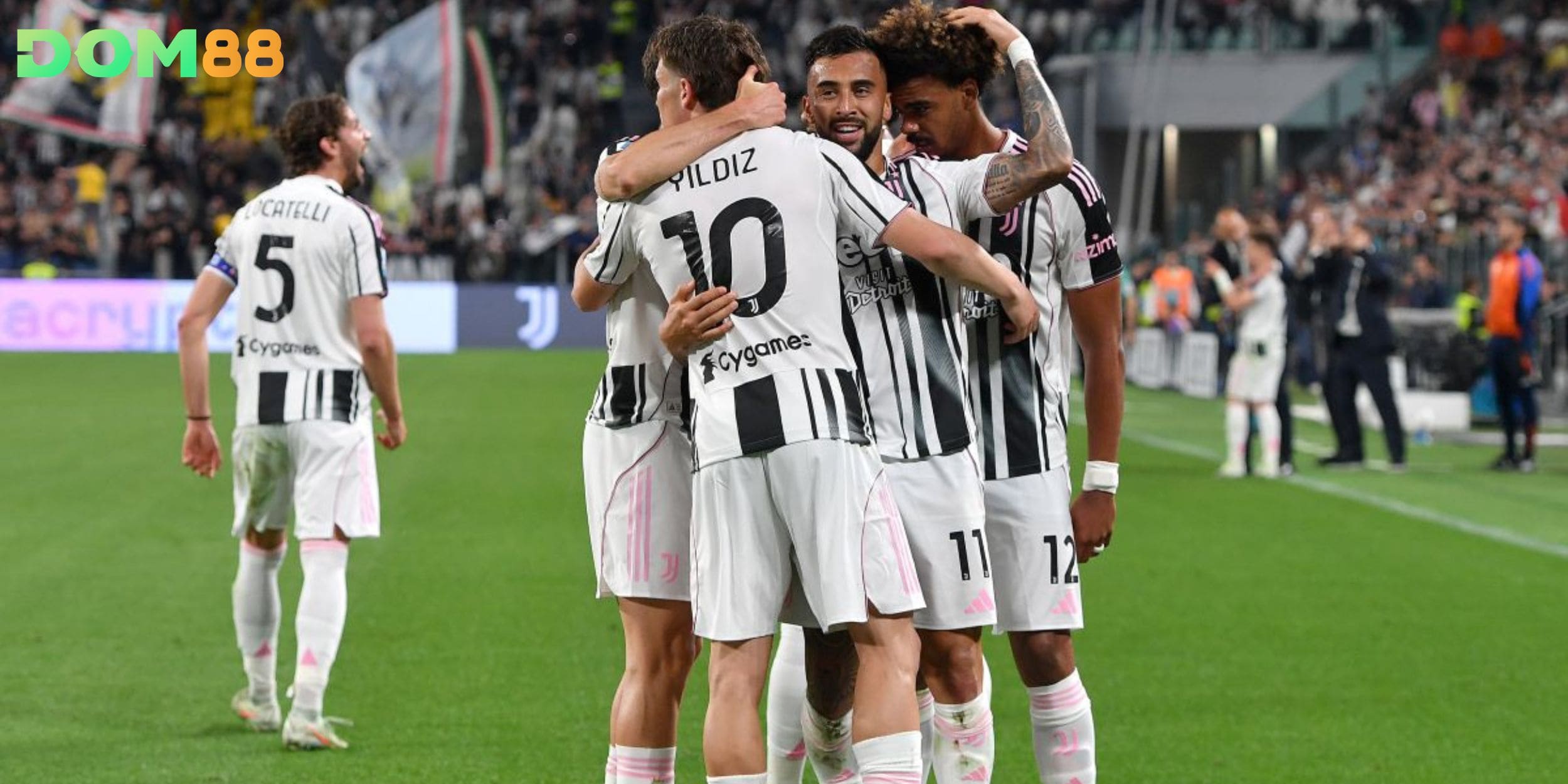 Juventus duy trì vị trí cạnh tranh nhóm dự cúp châu Âu Serie A