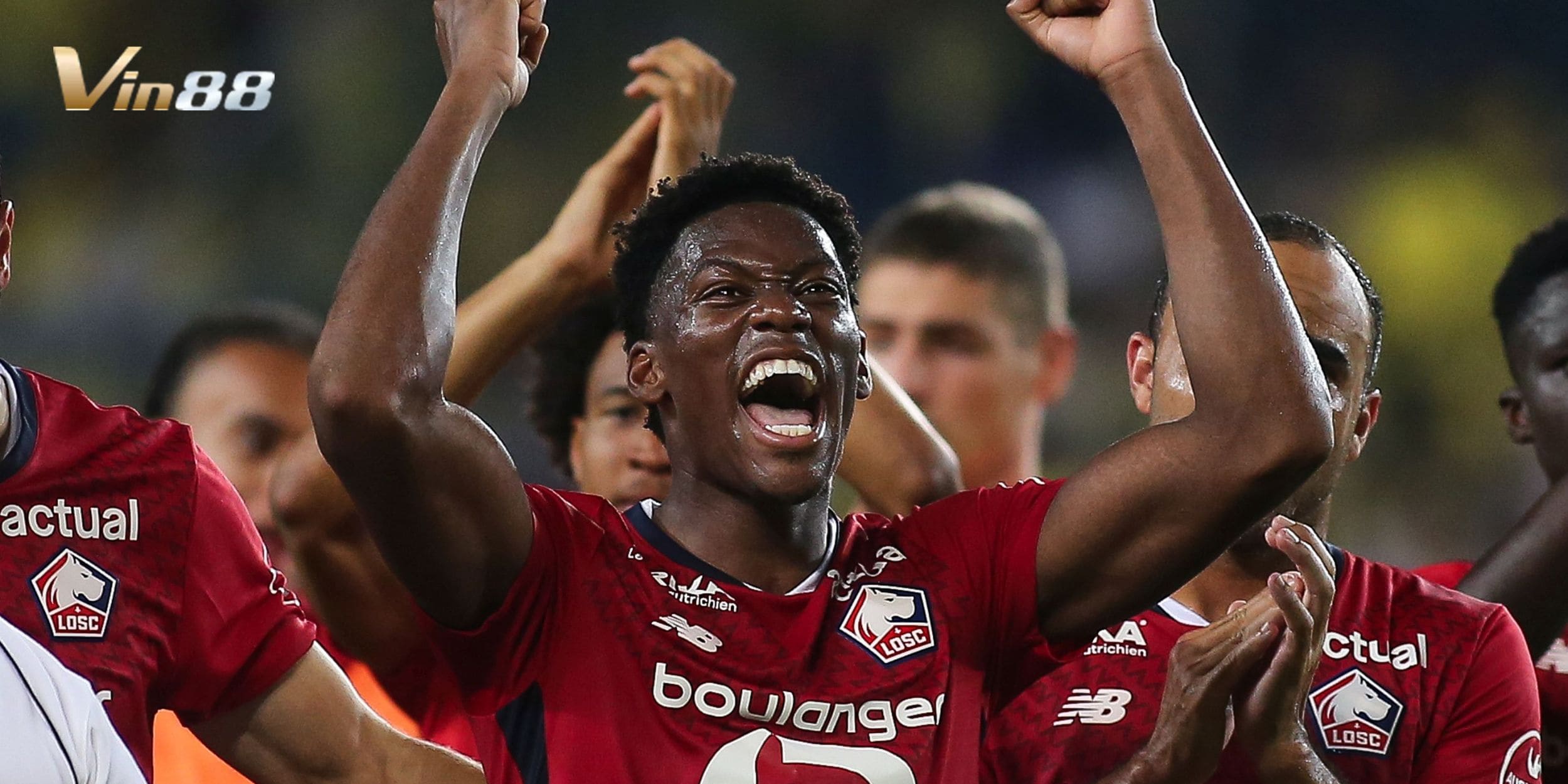 Lille giữ vững vị trí top 5 với chuỗi trận khá tích cực