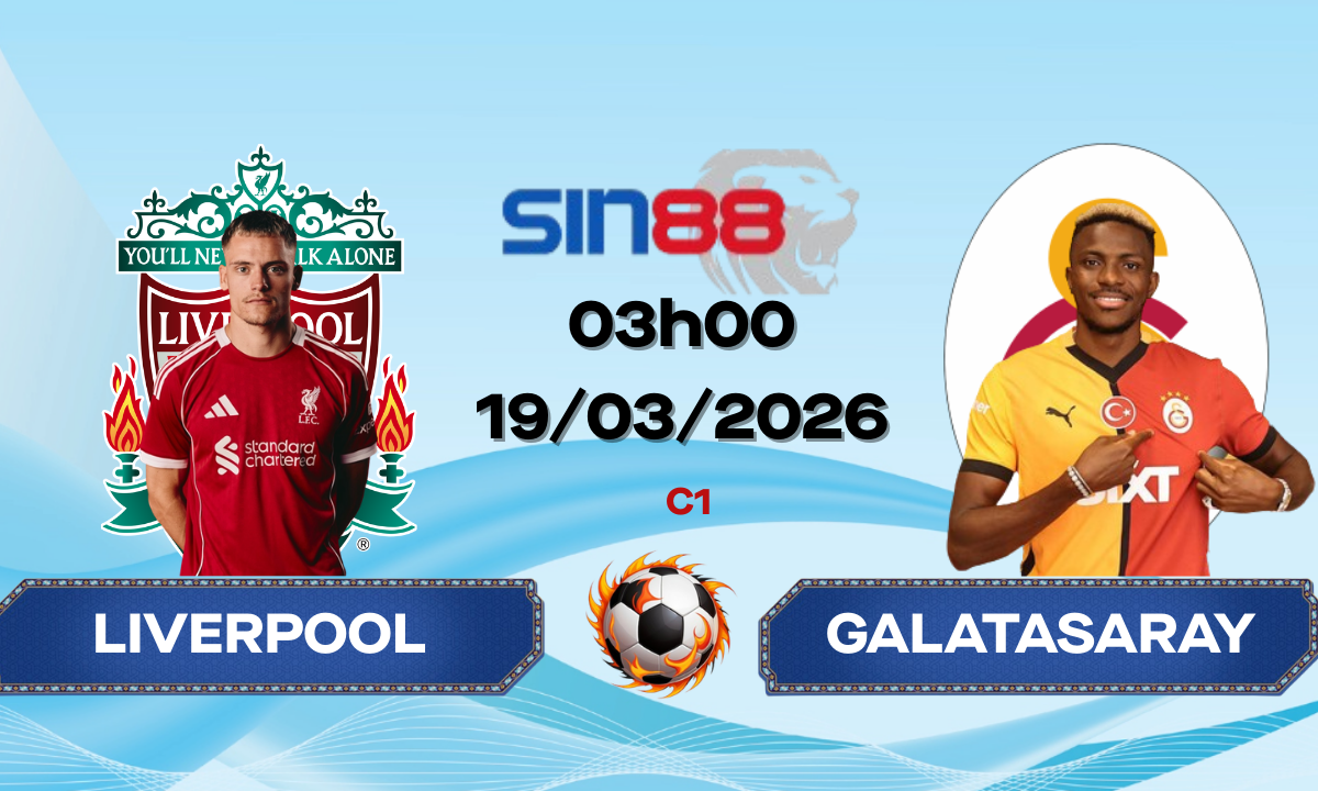 Soi kèo bóng đá Liverpool – Galatasaray 03h00 ngày 19/03/2026 – Champions League