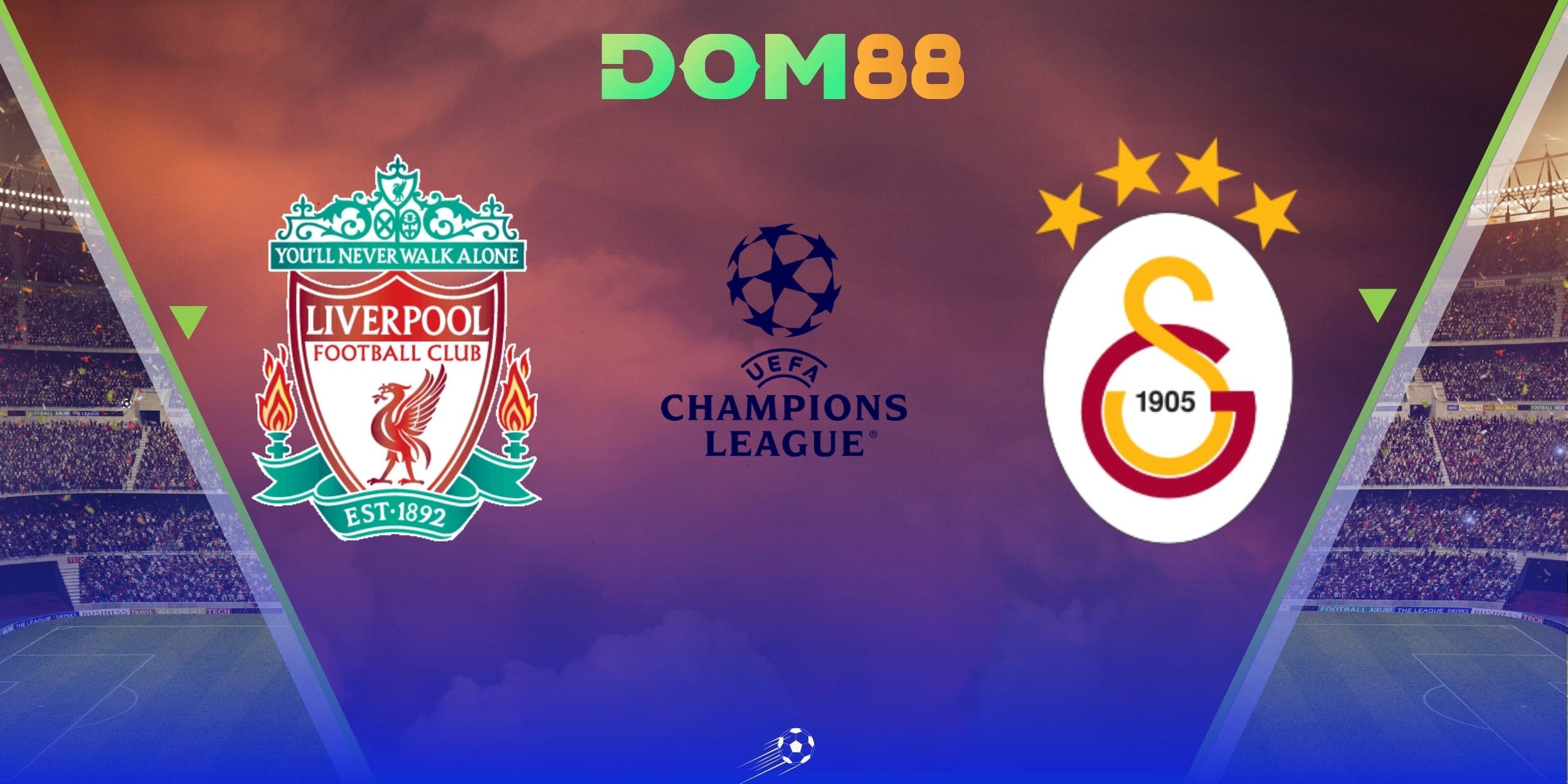 Liverpool vs Galatasaray tại Cúp C1 hứa hẹn một màn so tài hấp dẫn