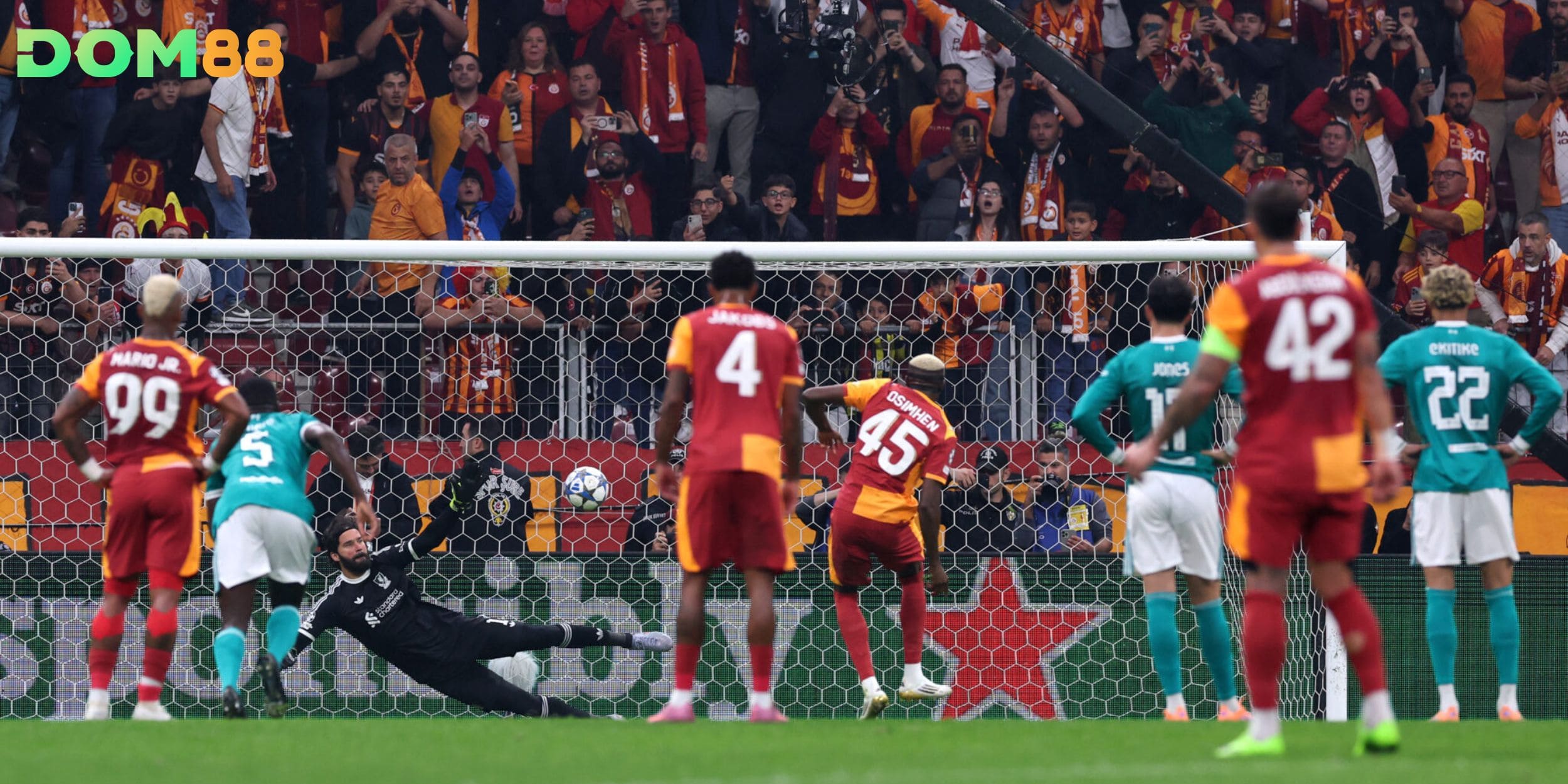 Liverpool vs Galatasaray với kèo chấp nghiêng mạnh về đại diện nước Anh