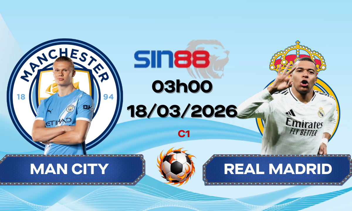 Soi kèo bóng đá Manchester City - Real Madrid 03h00 ngày 18/03/2026 - Champions League