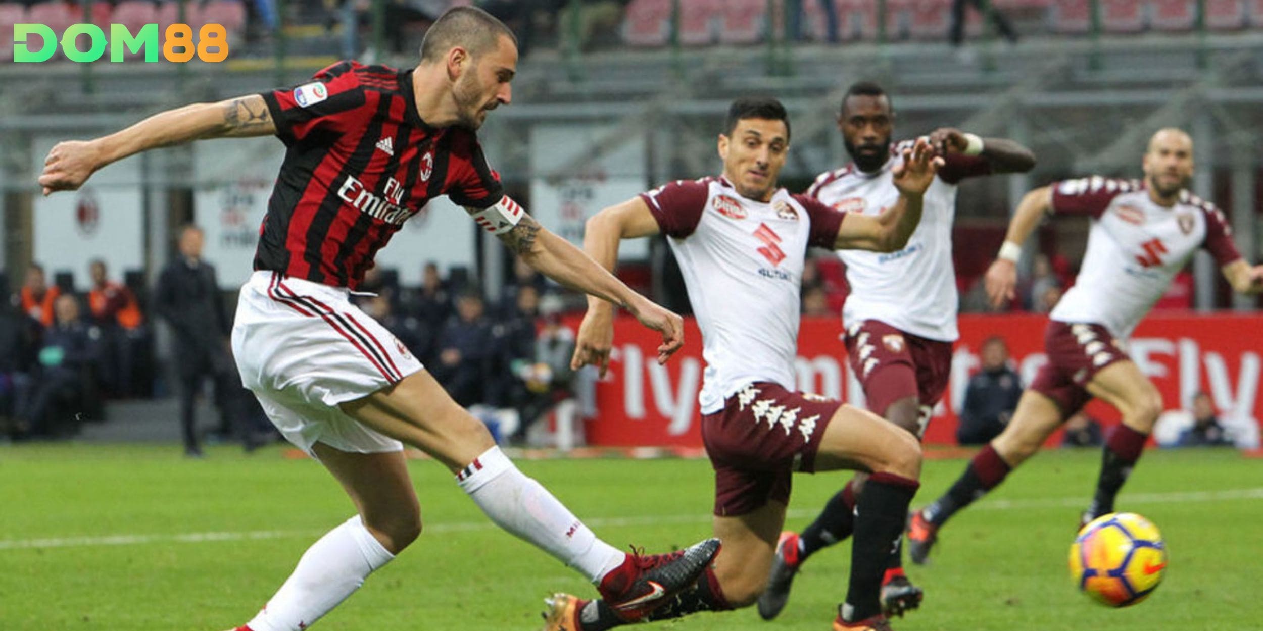 Milan vs Torino với kèo chấp -2.5/-3 cho thấy sự ưu thế rõ rệt