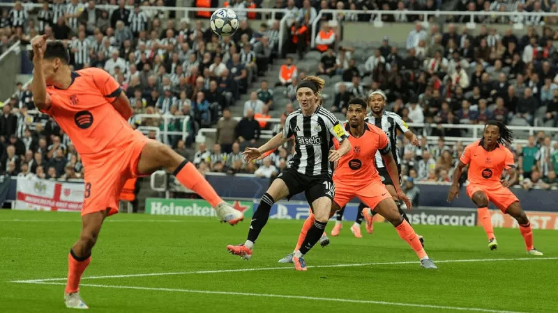 Thành tích thi đấu gần đây của Newcastle vs Barcelona