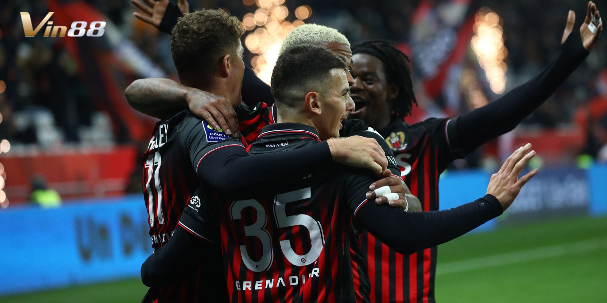 Nice thể hiện phong độ thiếu ổn định trước thềm vòng 27