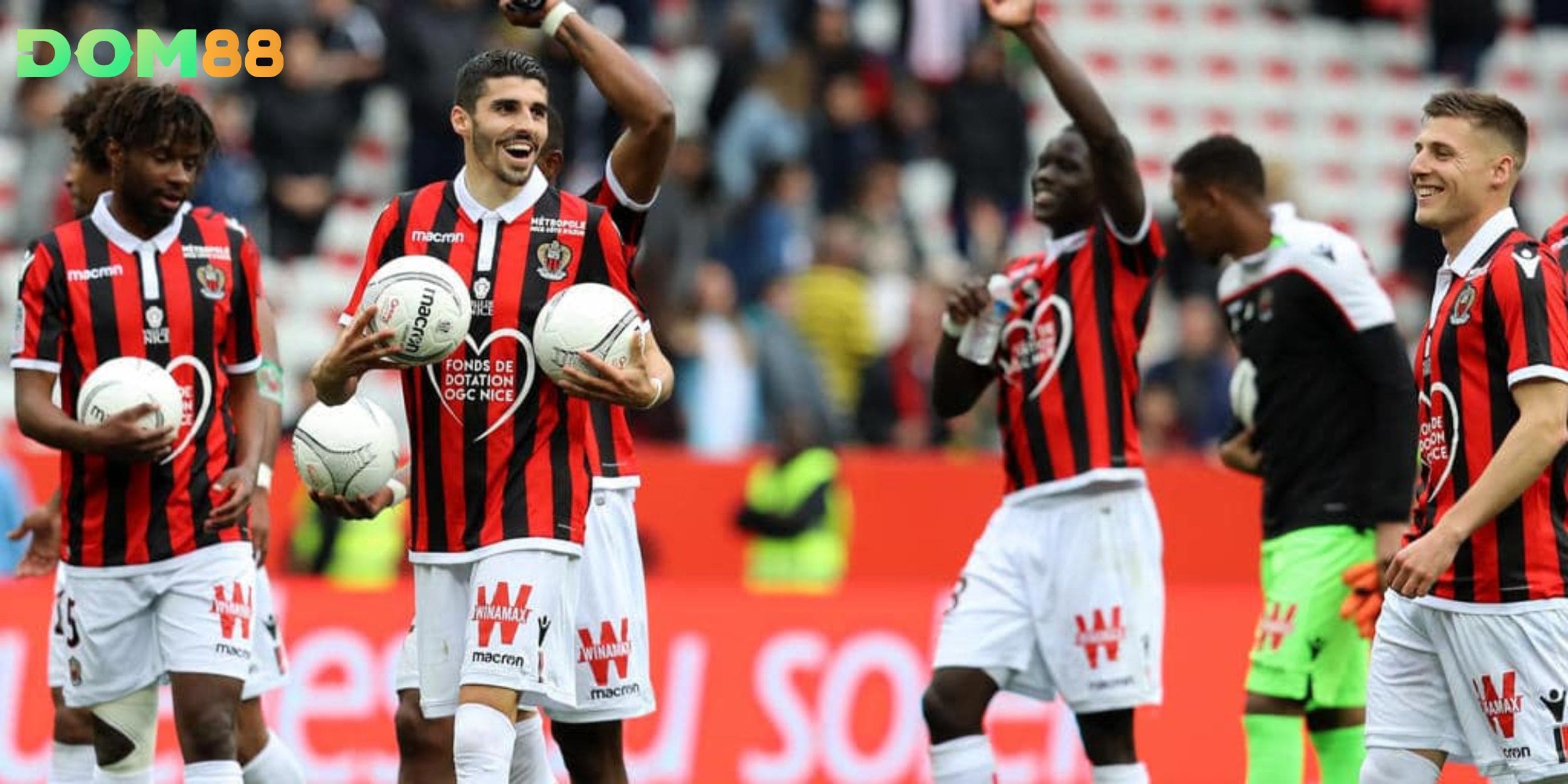 Nice thể hiện phong độ thiếu ổn định trước tuần 28 Ligue 1