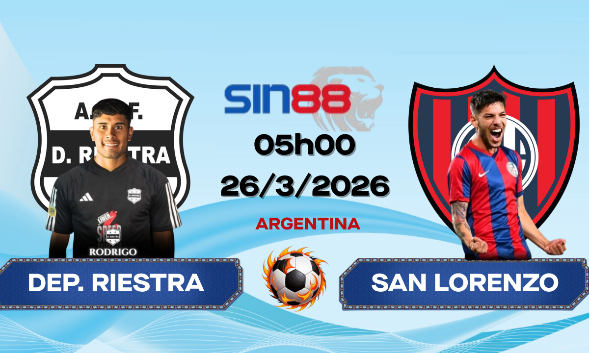 Soi kèo bóng đá Dep. Riestra – San Lorenzo 05h00 ngày 26/03/2026 – VĐQG Argentina