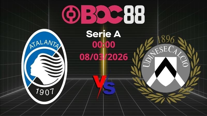 Soi Kèo Atalanta vs Udinese | 00:00 08/03/2026 - Serie A