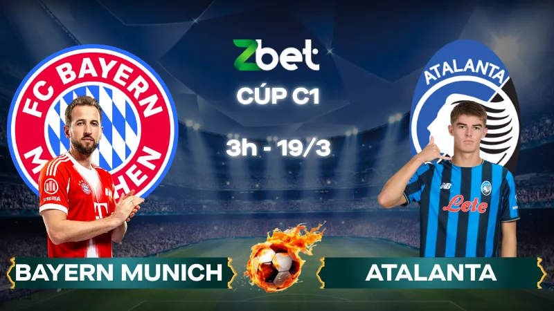 Nhận định soi kèo Bayern Munich vs Atalanta – 03h00 19/03/2026 – Cúp C1