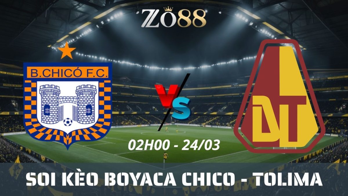 Soi kèo nhà cái Boyaca Chico vs Tolima - 24/03/2026 02h00 Liga DIMAYOR