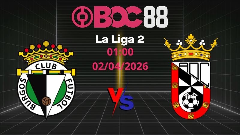 Soi Kèo Burgos vs Ceuta | 01:00 02/04/2026 – La Liga 2