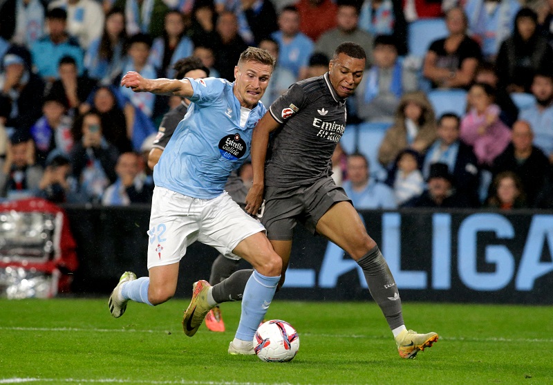 Phong độ các trận đấu gần đây của - Celta Vigo vs Real Madrid