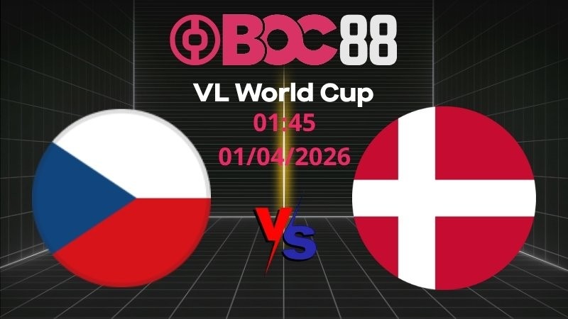 Soi Kèo CH Séc vs Đan Mạch | 01:45 01/04/2026 – VL World Cup