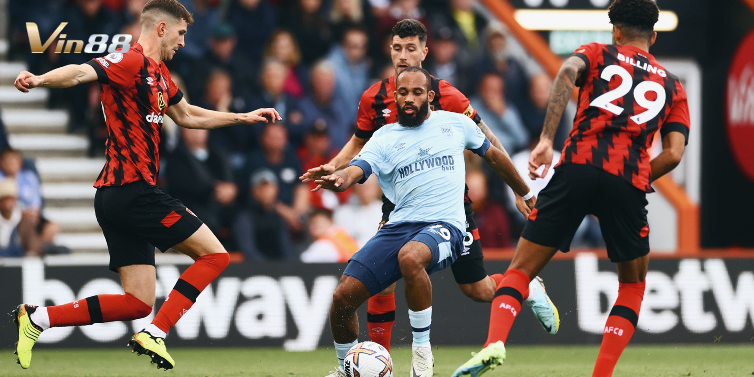 Soi kèo chi tiết trận đấu giữa AFC Bournemouth vs Brentford