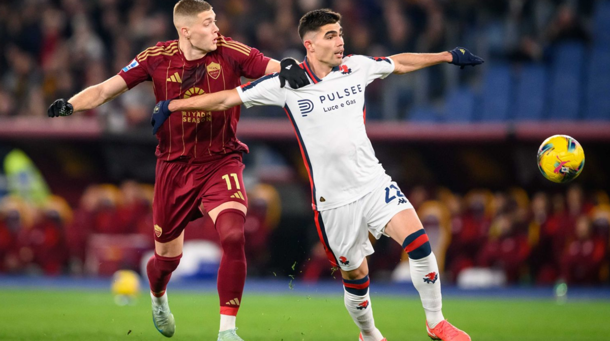Dự đoán tỷ số Genoa - AS Roma: 1-2