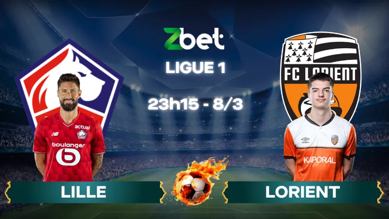 Nhận định soi kèo Lille vs Lorient - 23h15 08/03/2026 - Ligue 1