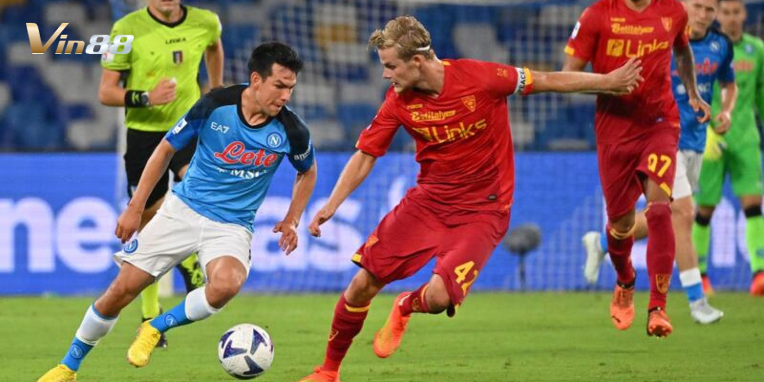 Soi kèo Napoli vs Lecce cho thấy lợi thế lớn nghiêng về đội chủ nhà