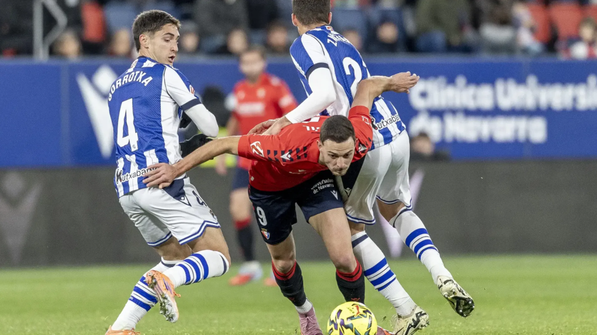 Dự đoán tỷ số Real Sociedad - Osasuna: 3-2