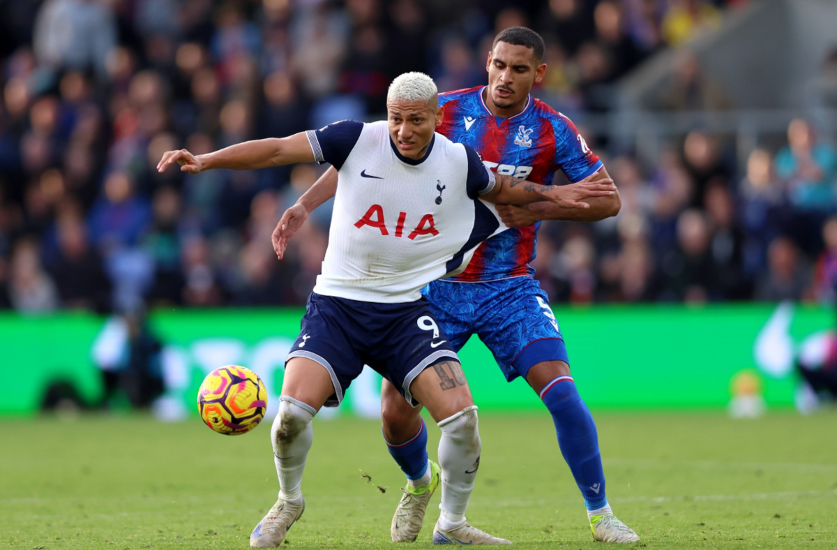 Dự đoán tỷ số Tottenham - Crystal Palace: 1-2
