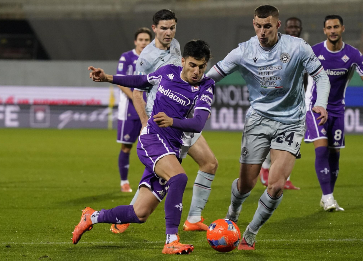 Dự đoán tỷ số Udinese - Fiorentina: 1-3