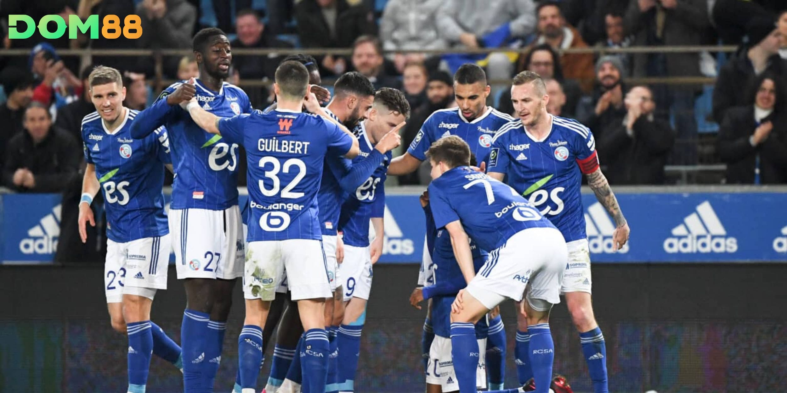 Strasbourg giữ phong độ ổn định với hiệu số dương trước tuần 28