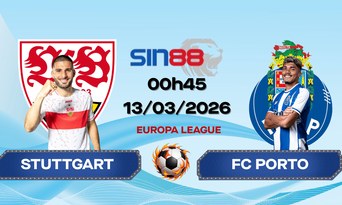 Soi kèo bóng đá Stuttgart – FC Porto 00h45 ngày 13/03/2026 – Europa League