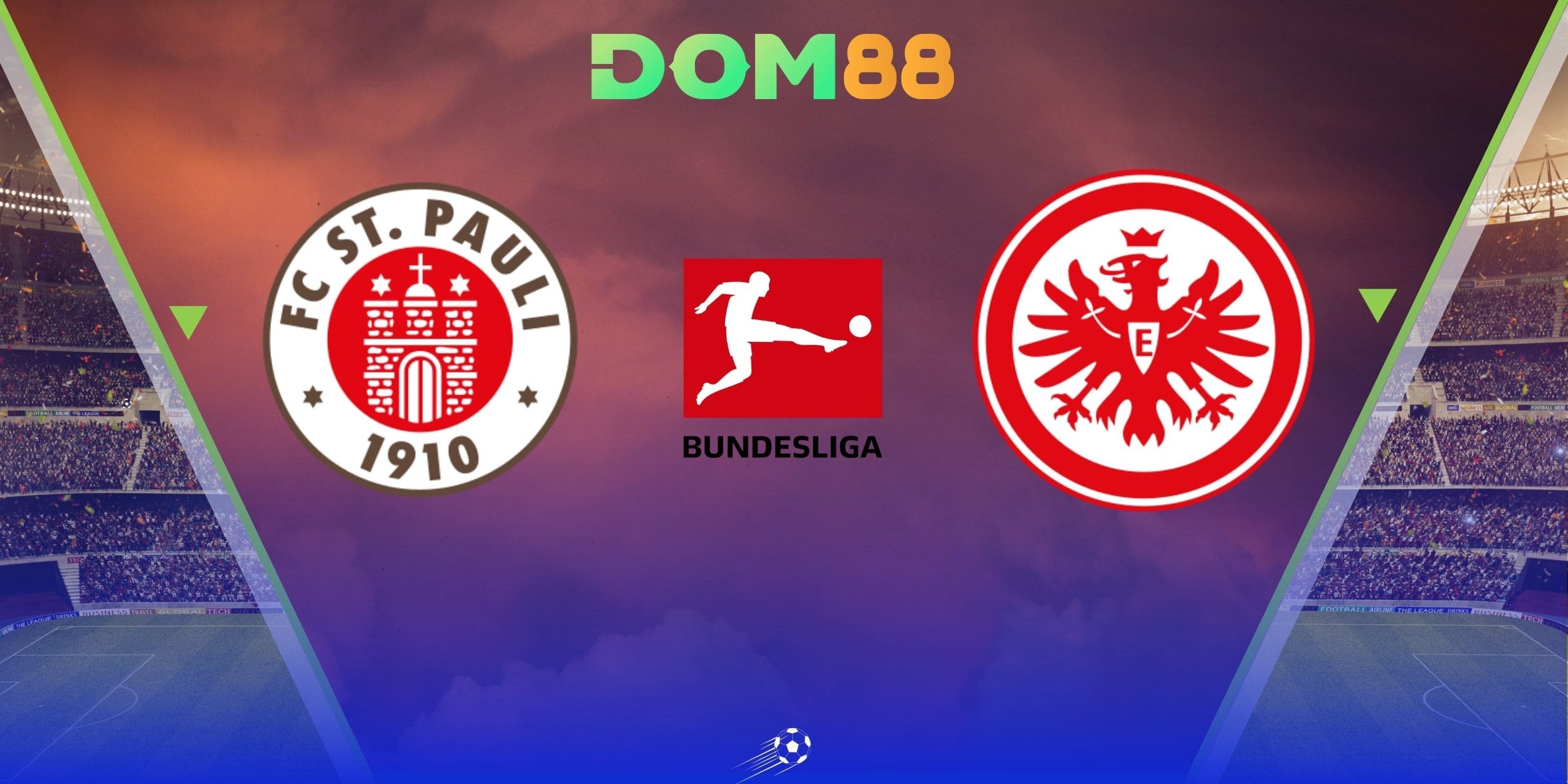 Toàn cảnh màn so tài giữa St. Pauli vs Eintracht Frankfurt