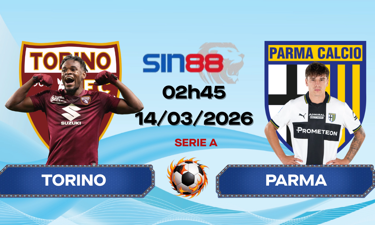 Soi kèo bóng đá Torino – Parma 02h45 ngày 14/03/2026 – Serie A