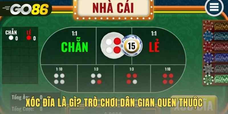 Trò chơi xóc đĩa dự đoán kết quả sấp ngửa của con vị