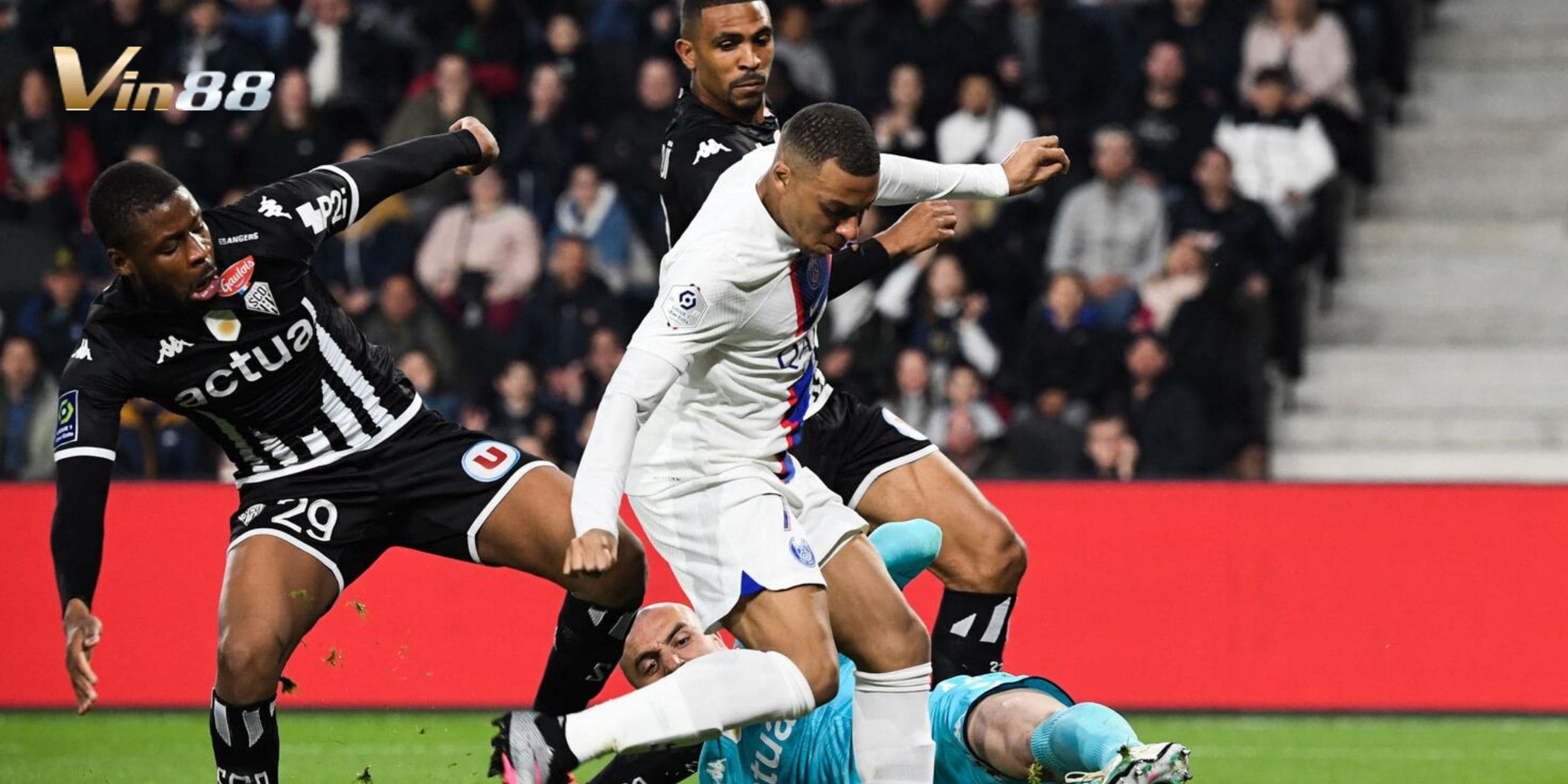 Angers SCO vs Paris Saint-Germain thể hiện ưu thế toàn diện của PSG