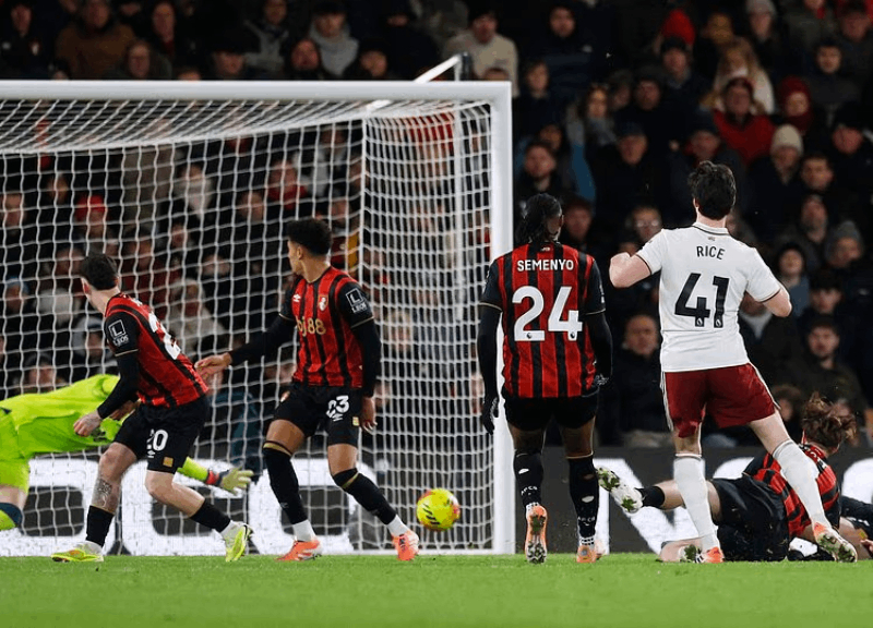 Thành tích thi đấu gần đây của Arsenal vs Bournemouth