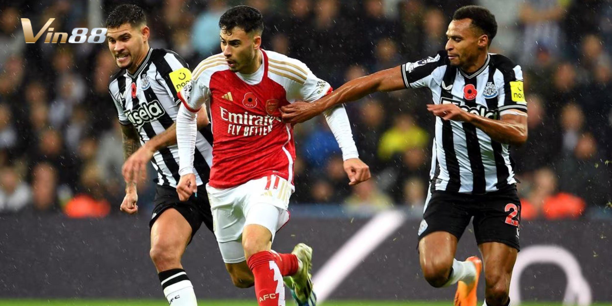 Arsenal vs Newcastle United dự đoán thế trận nghiêng hoàn toàn về chủ nhà