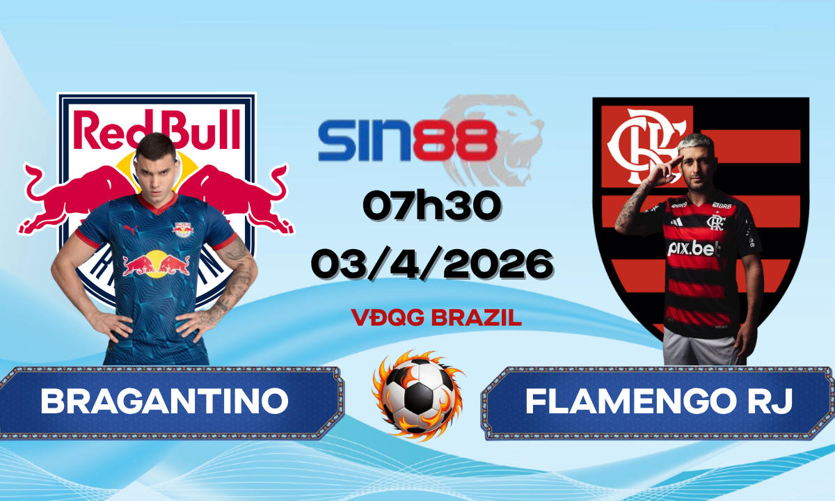 Soi kèo bóng đá Bragantino – Flamengo RJ 07h30 ngày 03/04/2026 – VĐQG Brazil